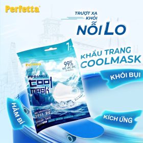 Khẩu trang KN95 3 lớp Perfetta Cool Mask – Siêu phẩm ĐỘT PHÁ ngày hè