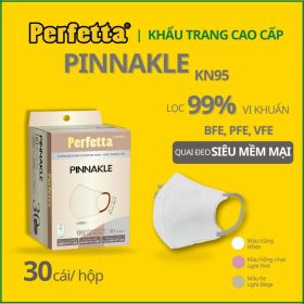 Khẩu Trang KN95 Màu Xám Perfetta Pinakle
