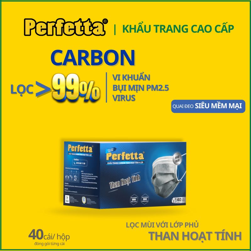 Khẩu Trang Khử Mùi Perfetta