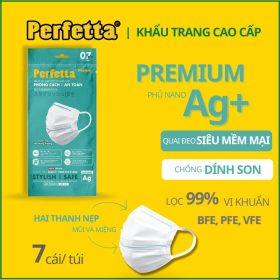 Khẩu Trang Phủ Nano Bạc Perfetta Premium Ag+