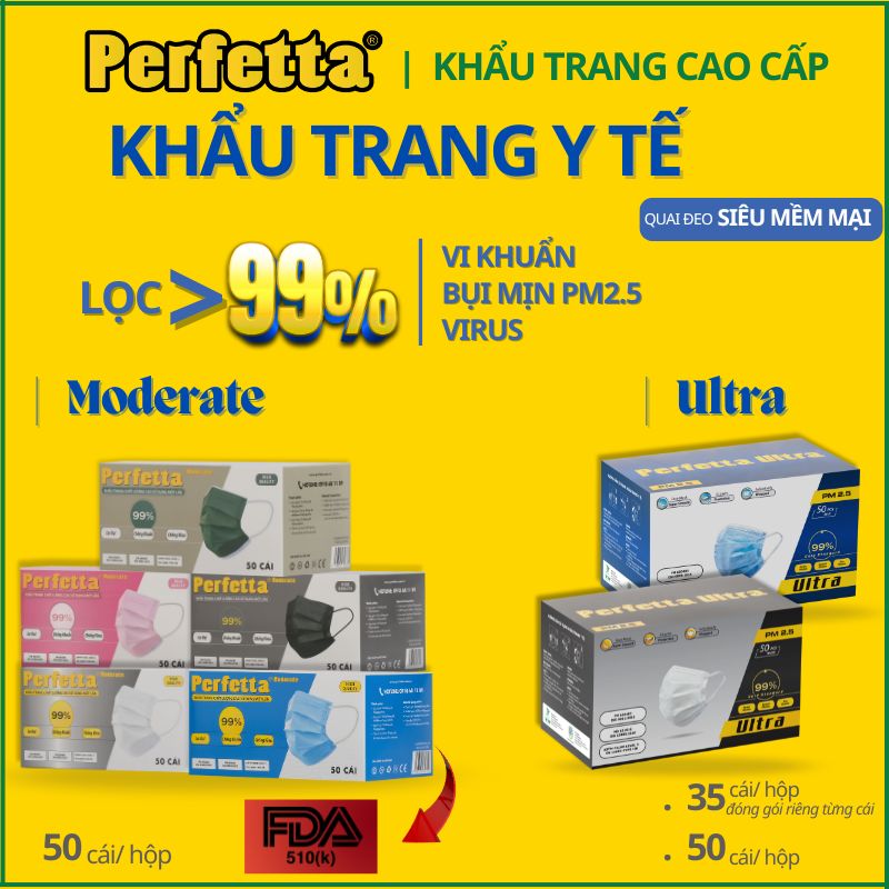Khẩu Trang Y Tế Perfetta